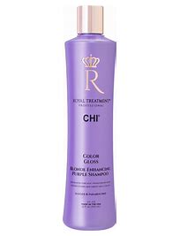 FAROUK ROYAL TREATMENT COLOR GLOSS - BLONDE ENHANCING PURPLE SHAMPOO 12oz